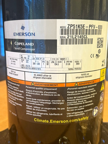 Emerson copeland scroll - emerson,