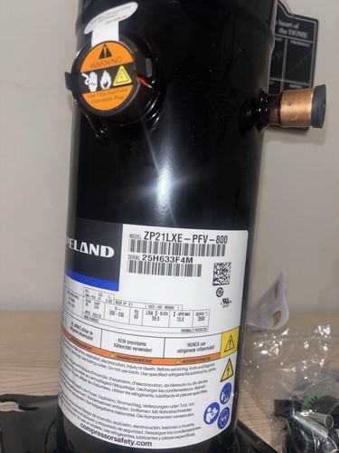 Copeland scroll compressor - copeland,